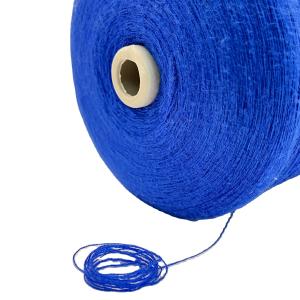 China Very soft and flexible knitted yarn 28S/2 VISCOSE NYLON PBT 200 colors of core-spun yarn for flat machine sweater factory