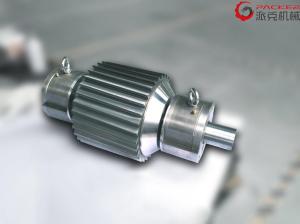 China HDPE Sheet Plastic Film Extrusion Line Siemens AC Motor Low Noise Rotary Φ200X200 factory