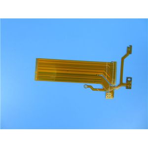 2 Layer Flexible Printed Circuit PCB (FPC) Built on Polyimide With FR4 Stiffener