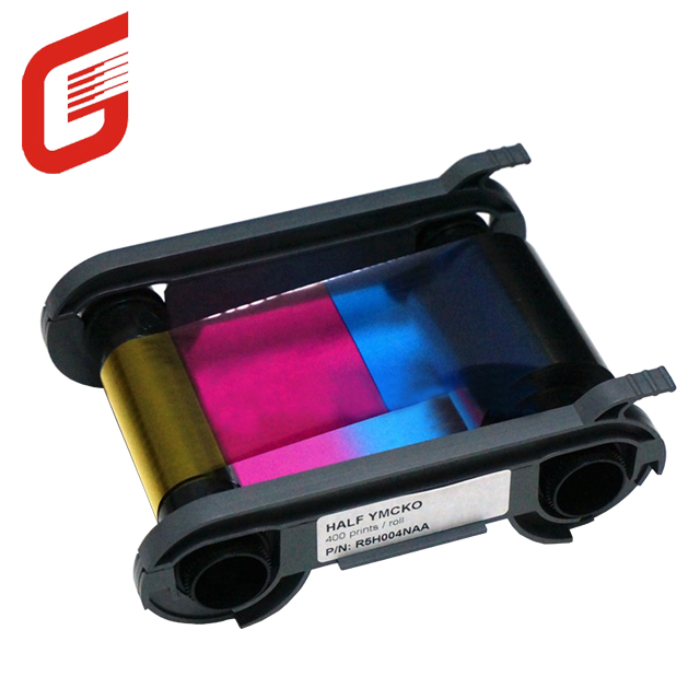 Half YMCKO Color Ribbon 400 prints for Zenius Primacy Card Printer by Evolis R5H004NAA