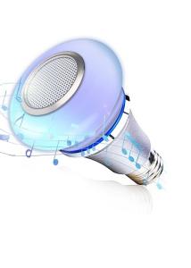 China Wireless Colorful LED Speaker Bulb WIFI Smart Home factory
