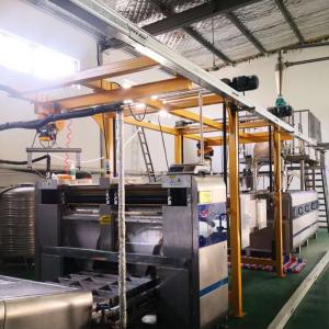 China Automatic Extruded Instant Noodle Equipment 80g/Pc Noodle Processing Machine factory