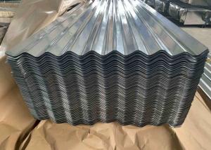 China 0.14-1.5mm Thickness Regular Spangle Galvanized Corrugated Metal Roofing Panels factory