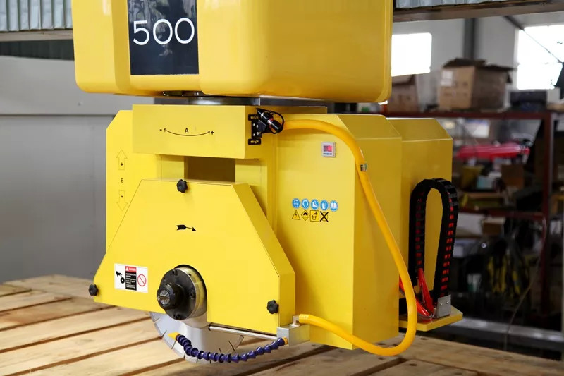 Granite CNC Stone Cutting 5 Axis Bridge Saw Machine