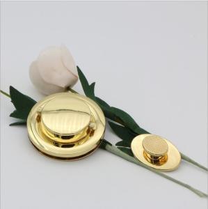 China Bag making accessories customized zinc alloy handbag push lock for wholesale factory
