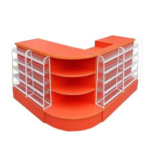 China Attractive Price Checkout Counter Multifunctional Store Cashier Counter Table factory