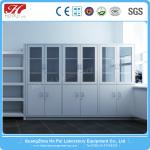 Aluminum / Wood Material Biology Lab Furniture Large Storage Space