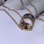 Jewelry factory in Shenzhen, China Br necklace 18k white gold yellow gold rose