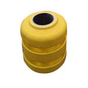 China Yellow CE CCC RoHS FCC Certified Highway EVA Roller System Guardrail Rolling Barrier factory