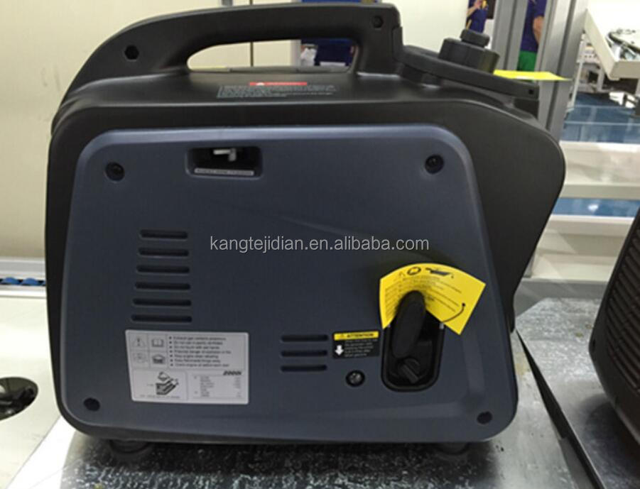 Power Factor 1.0 Silent Gasoline Inverter Generator Digital Lower Fuel for Performance