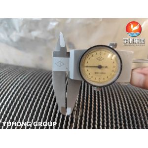 High Frequency Welding Serrated Fin tube , ASTM A312 TP347 Seamless Pipe with