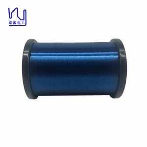 China Blue Color 42 AWG Poly Enameled Copper Wire For Guitar Pickup Winding factory
