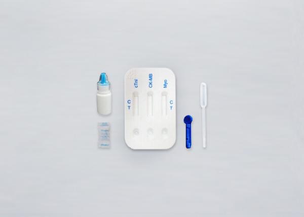 3 In 1 Cardiac Blood Tests , MI Heart Related Blood Tests Dilution Tube With