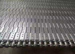 China Chain Plate Link Conveyor Wire Mesh Belt Stainless Steel For Bottles And Cans Conveying factory