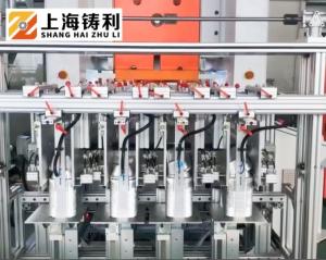 China Zhuli Aluminum Foil Container Machine 12000kg Silver Foil Container Making Machine High Speed factory