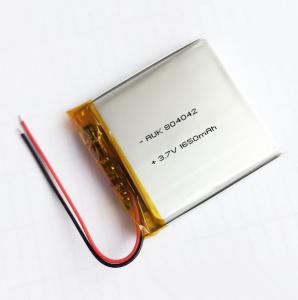 China 1650mAh Lithium Polymer Battery 804042 3.7V LiPo Cell For Tablet PC factory