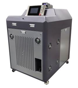 China AC110V 1068nm 500w 0.01mm Laser Cleaner Portable Laser Rust Removal Machine factory