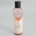 Transparent Pink 120ml 4oz Cylinder Plastic Spray Bottle