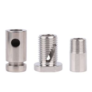 Precision Customized CNC Lathe Machining Part Services Steel Aluminum Titanium