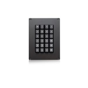 IP54 Mechanical Keypad 24 Keys With Backlight, Rugged Military Keypad