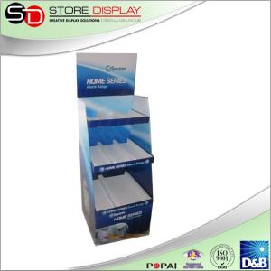 China floor standing display units make up cardboard display factory