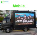 180W/m2 P10 SMD3535 7000cd/㎡ Vehicle Mobile Led Display