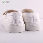White PVC rubber unisex canvas footwear soft Sole Antistatic dust free ESD foot