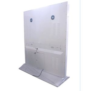 4G Indoor Horizontal Digital Signage Kiosk Monitor 65 Inch For Airport