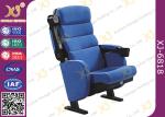 Commercial Plastic Theatre Room Chairs Theatre Style Seating With Cup Holder