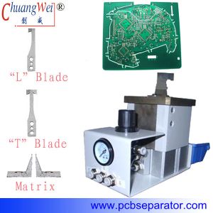 PCB Nibbler with Pneumatic Control & Professional for Cutting Printed Circuit