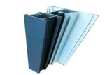 ISO9001 6063 T5 0.7MM Powder Coated Aluminum Slot Profile