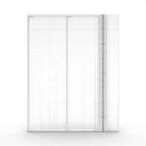 China GCL Indoor Curtain Transparent LED Wall For Subway Station Advertising factory