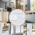 Self Adhesive Silicone Weather Stripping For Doors Windproof Sealing Strip