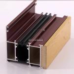 OEM Aluminum Door Profile Easy Installation High Corrosion Resistance Sound