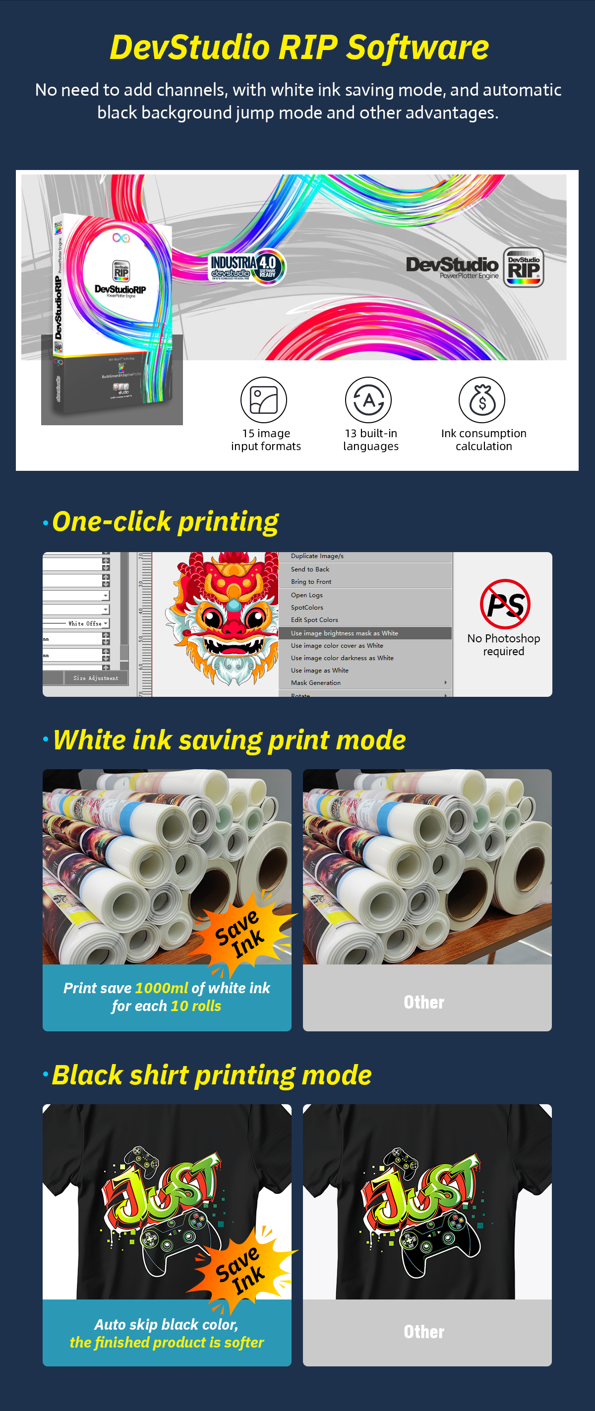 Ingani Factory Inkjet 30cm DTF A3 Printer I3200/Xp600/I1600 DTF Pet Film Printer A3 DTF Printer and Shaker Oven