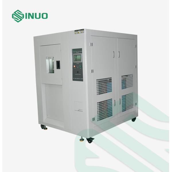 China Rapid Temperature Change Thermal Shock Testing Equipment Three-zone Chamber factory