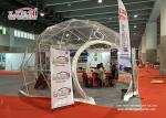 Aluminium Frame Geodesic Domes Construction Tent , Dome Party Tents