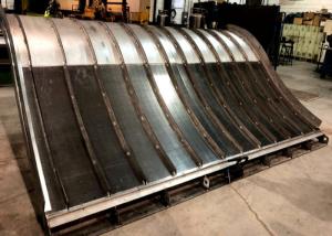China CE Certified 0.6mm Static Sieve Bend Screen Corrosion Resistant Durable factory