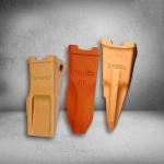 Daewoo 150 Excavator Rock Teeth Parts Mining Machinery Shanks Bucket Tooth