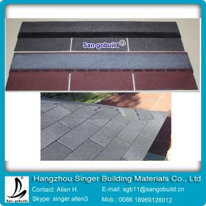 China plane roof asphalt shingles factory
