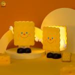 Biscuit LED Desk Lamp USB Charging Dimming Eye Protection Soft Light Children'S