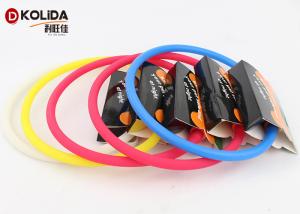 China Silicon Waterproof USB Rechargeable Dog Collars That Light Up In The Dark factory