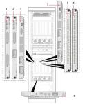 MSOFTX3000 Back Boards USIA7 03057345 KWA0USIA702SP USIA7, Universal Service