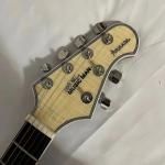 Custom Ernie Ball Music Man Armada Divided Red Color Electric Guitar V-shaped