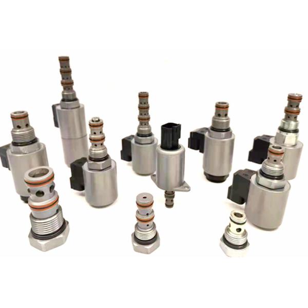 China Customized Cartridge Solenoid Valve 4 Way 3 Position Hydraulic Valve factory