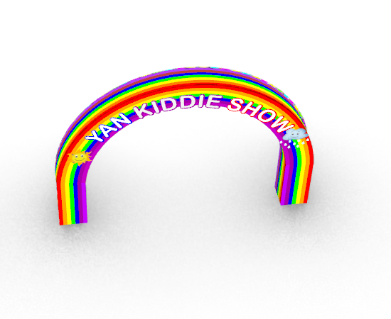 Tianyili factory wholesale price PVC material CE approved blower customized logo size inflatable arch