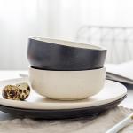 FDA 4.5 Inch Korean Ceramic Tableware With Non Slip Bottom