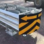 Galvanized Road Traffic Safety Barrier Highway Guardrail Crash Cushions
