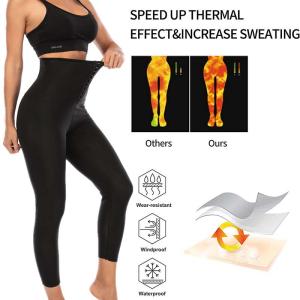 China Sauna Sweat 3XS Waist Trainer Leggings NANBIN Slim Cropped Jumpsuit factory