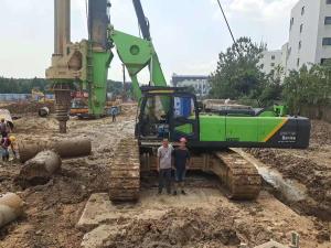 China ISO KR360E Hydraulic Rotary Pile Rig Track Width Max 4300mm factory